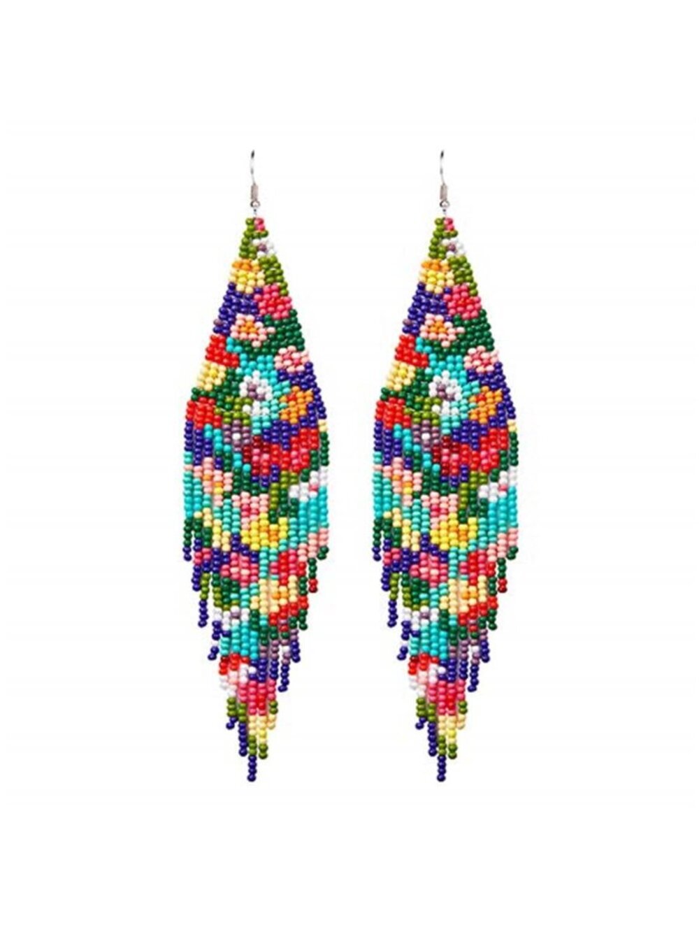 Bohemian Fringe Drop Earrings